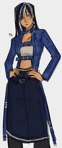 FUll-body, minimal shading